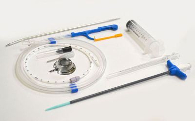 Система для венозно-артериального доступа c портом эллипсовидным PORT TI (титановым) с катетером 8 F и набором для установки купить оптом в Барнауле