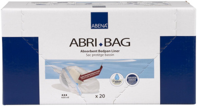 Abri-Bag Гигиенические впитывающие пакеты для судна 60x39 см купить оптом в Барнауле