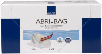 Abri-Bag Гигиенические впитывающие пакеты для туалета 51,5x39 см купить оптом в Барнауле