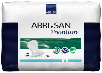 Урологические вкладыши Abri-San Premium 6, 1600 мл купить оптом в Барнауле
