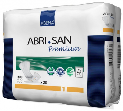 Урологические прокладки Abri-San Premium 1, 200 мл купить оптом в Барнауле
