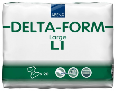 Delta-Form Подгузники для взрослых L1 купить оптом в Барнауле
